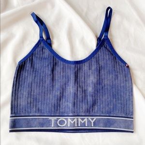 Tommy Hilfiger Seamless Longline Bralette Crop Tank Top